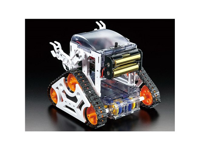 TAMIYA マイクロコンピューターロボット クローラータイプ micro:bitを搭載した、すぐに遊べるプログラムロボット