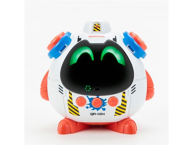 クイズロイドひとし　新品未開封 〇×クイズ/運だめし/記憶力ゲームで勝負、“おしおき”してくるロボット