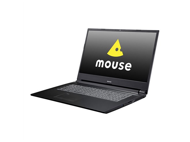 mouse、第9世代Core i7とGeForce GTX 1650を搭載した17.3型ノートPC「m
