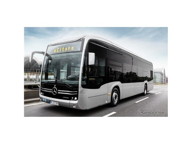 メルセデスベンツ、新世代の電動大型バス出展…グローバル公共交通