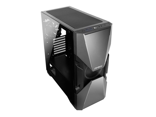 Antec、フルスクリーン設計の強化ガラスサイドパネルを採用したPC