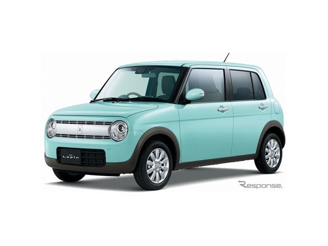 スズキ アルトラパン、一部仕様変更 予防安全技術を充実させて