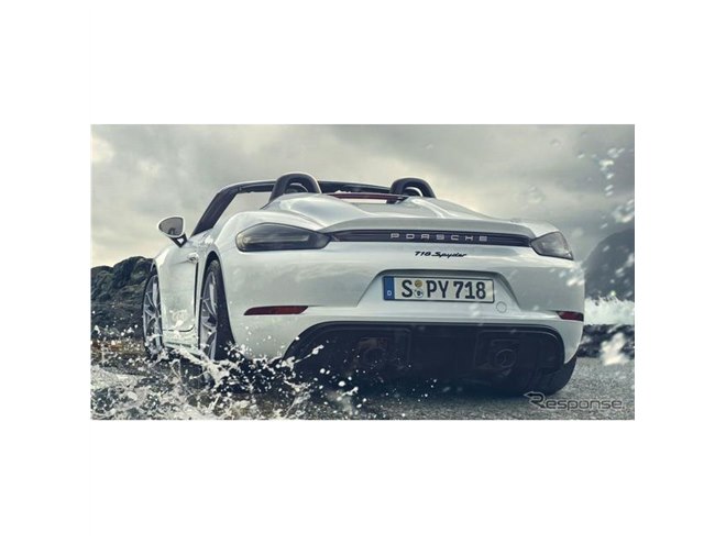 ポルシェ、718 スパイダー と 718 ケイマン GT4 発表…6気筒ボクサー