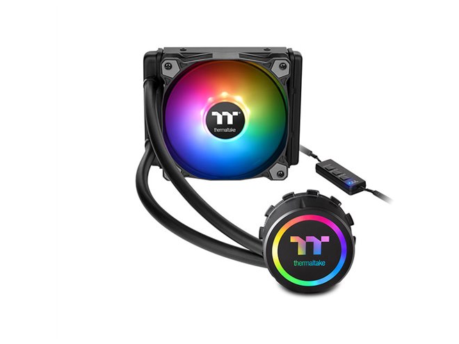 Thermaltake、RGB LEDを搭載する水冷一体型CPUクーラー「Water 3.0