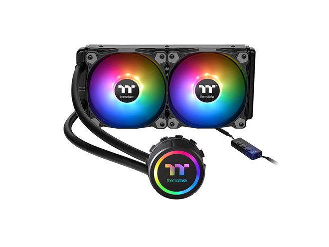 Thermaltake、RGB LEDを搭載する水冷一体型CPUクーラー「Water 3.0
