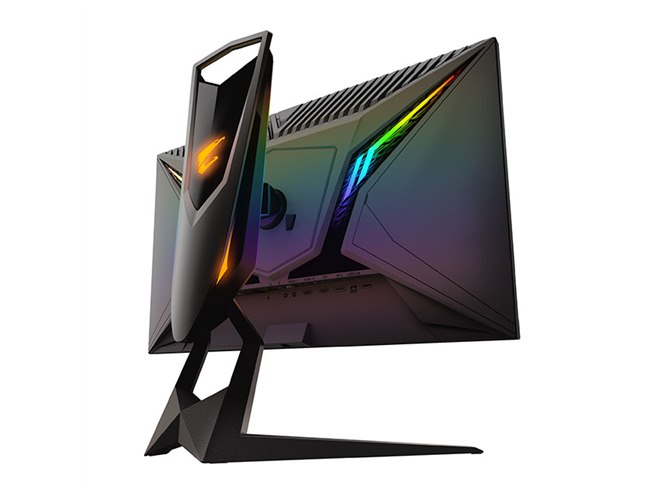 aorus kd25f 240hz ゲーミングモニター GIGABYTE、0.5ms/240Hzで駆動する24.5型ゲーミング液晶「AORUS