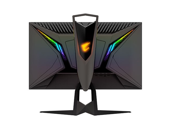 GIGABYTE、0.5ms/240Hzで駆動する24.5型ゲーミング液晶「AORUS KD25F