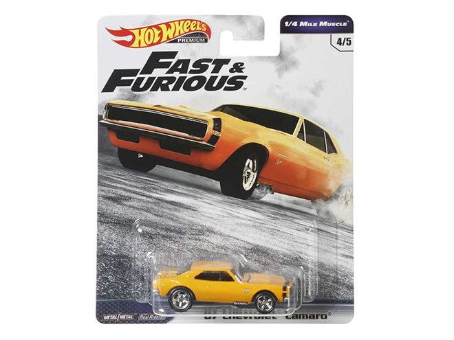 マテル、映画「ワイルド・スピード」に登場するアメリカンマッスルカー