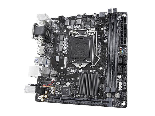 GIGABYTE、「Intel H310」を搭載したMini ITXマザーボード - 価格.com