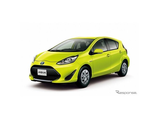 トヨタ アクア、パノラミックビューモニターをOP設定 ビジネス向け特別