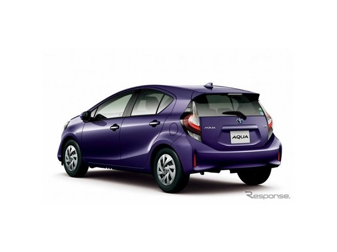 トヨタ アクア、パノラミックビューモニターをOP設定 ビジネス向け特別