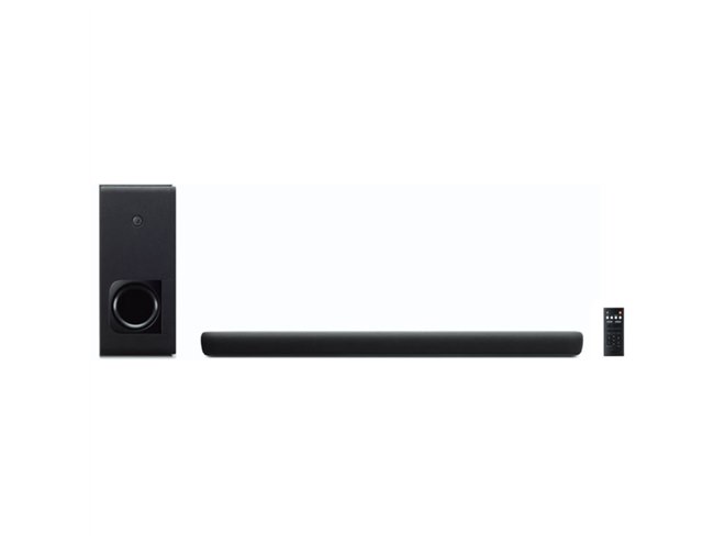 ヤマハ、最大100W出力のサブウーハーが付属するサウンドバー「YAS-209