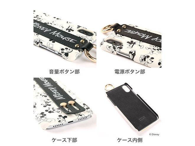 ディズニーデザインの「iPhone XS/X用ケース」、ミッキー/ミニーなど全