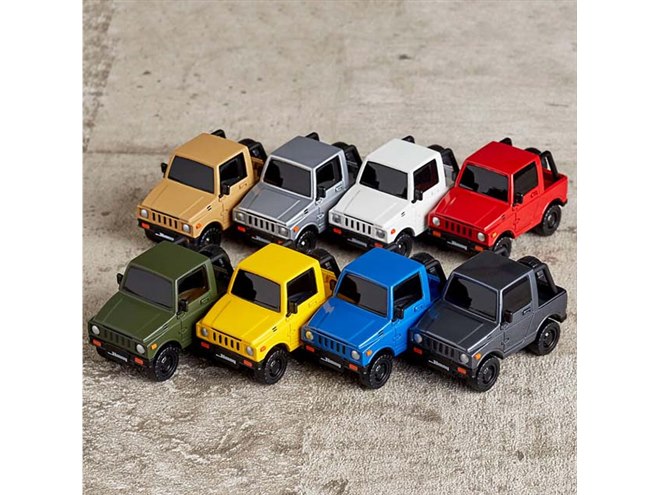 海洋堂、手のひらサイズの「ジムニー 1983年型」ミニフィギュア全8種