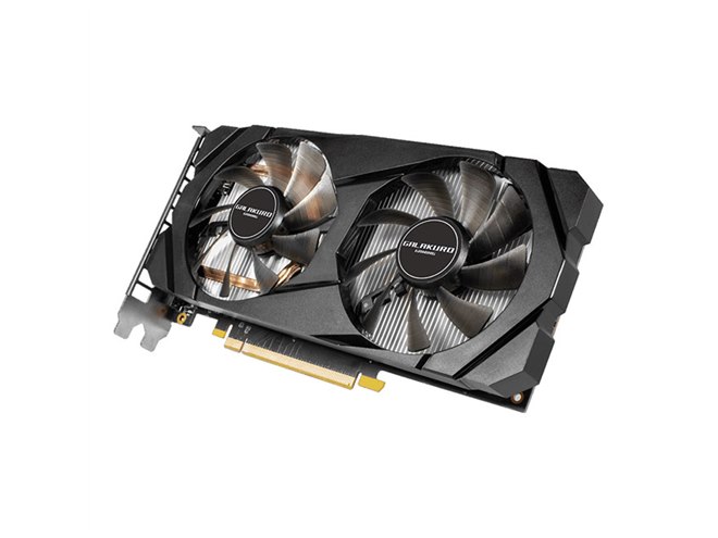 PCパーツ GALAKURO GAMING GG-GTX1660TI-E6GB/DF GALAKURO GAMING、「GeForce GTX 1660 Ti」搭載したビデオカード