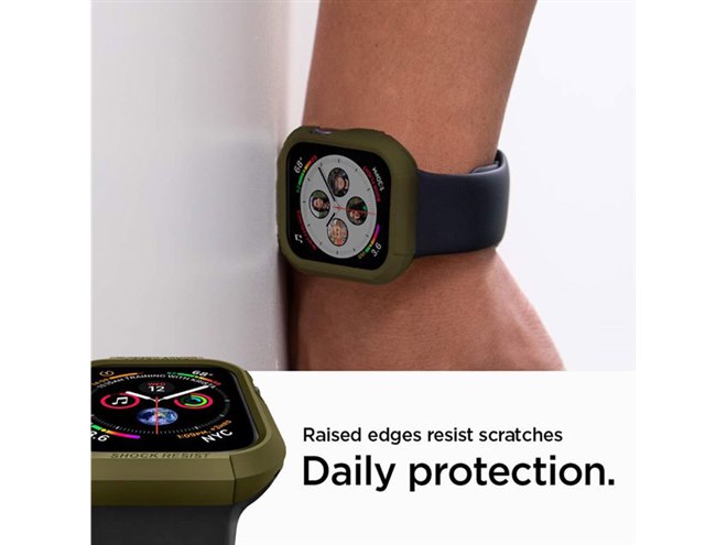 シュピゲン、Apple Watch Series 4用ケースに新色「ミリタリー