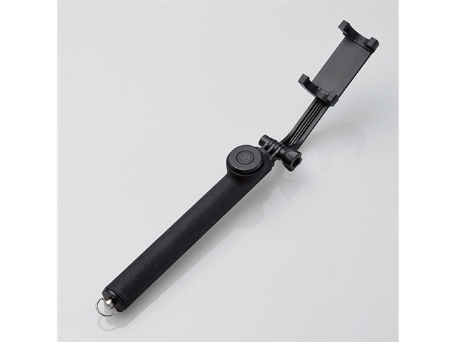 エレコム、Bluetoothリモコン付きタイプと有線タイプの自撮り棒