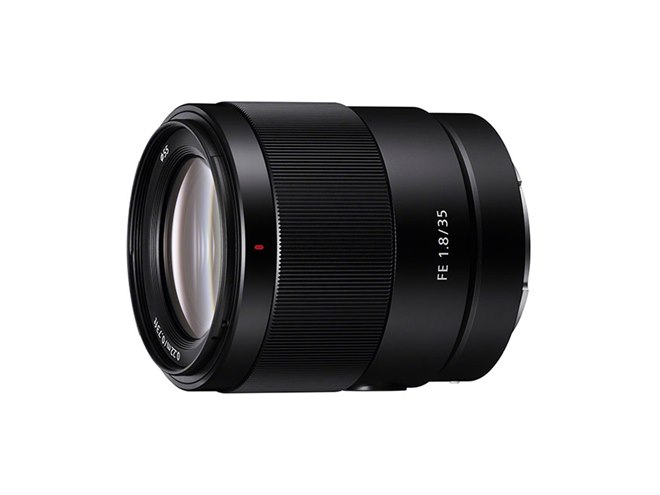 SONY フルサイズ FE 35mm F1.8 Eマウントレンズ ソニー、87,000円のフルサイズ対応単焦点レンズ「FE 35mm F1.8