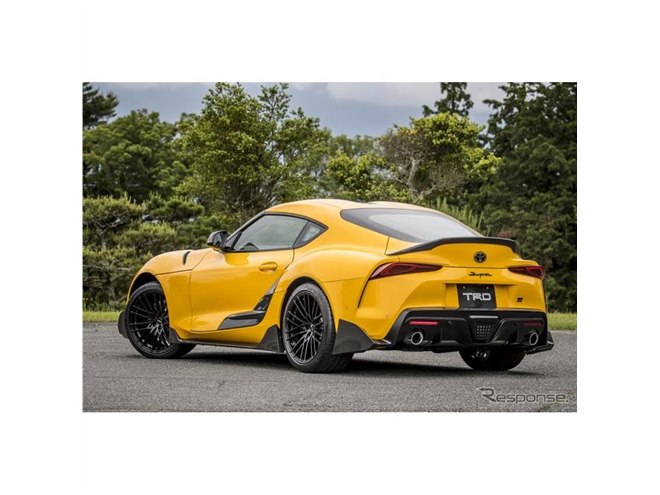 トヨタ スープラ 新型】TRDから専用「GRパーツ」…カーボンパーツ