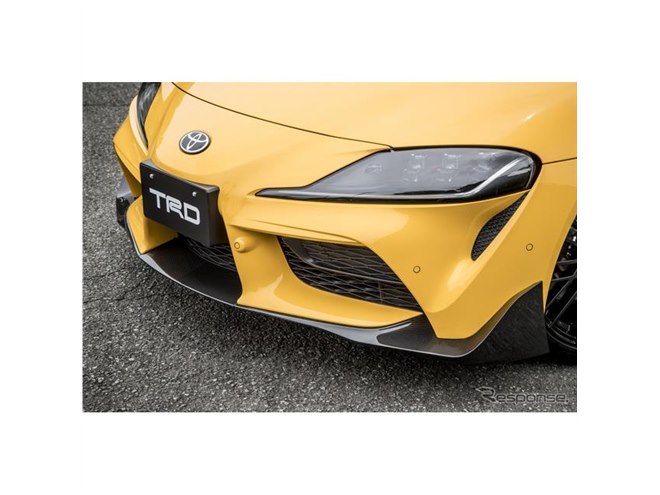 トヨタ スープラ 新型】TRDから専用「GRパーツ」…カーボンパーツ＆19