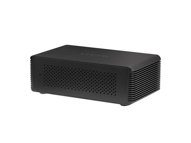 センチュリー、M.2 NVMe SSDを2枚搭載可能でThunderbolt 3接続に対応