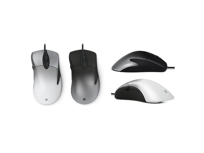 Microsoft Pro IntelliMouse グレー 2個セット マイクロソフト、有線ゲーミングマウス「Microsoft Pro