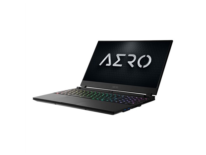 GIGABYTE、日本語キーボード＆4K有機ELを採用した15.6型ノートPC「AERO 