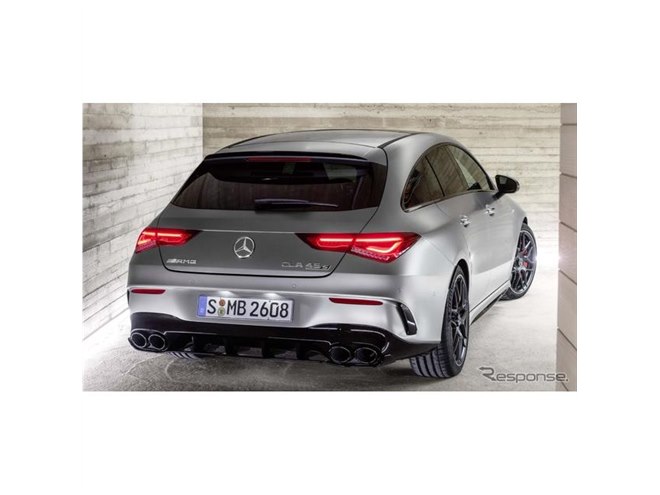 メルセデスベンツ CLAシューティングブレーク 新型、最強の「AMG45