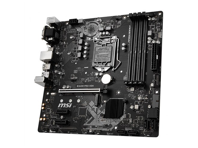 MSI、「Intel B365」を搭載した8,000円台のマザーボード2機種 - 価格.com