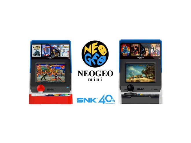 SNK、「NEOGEO mini」「NEOGEO mini INTERNATIONAL Ver.」の生産