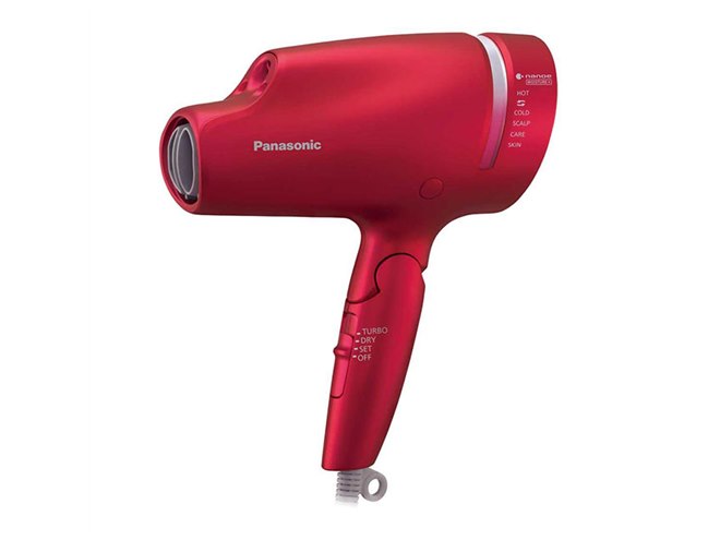 Panasonic EH-NA0B ヘアドライヤー レッド パナソニック、18倍の高浸透ナノイーを搭載したドライヤー「ナノケア