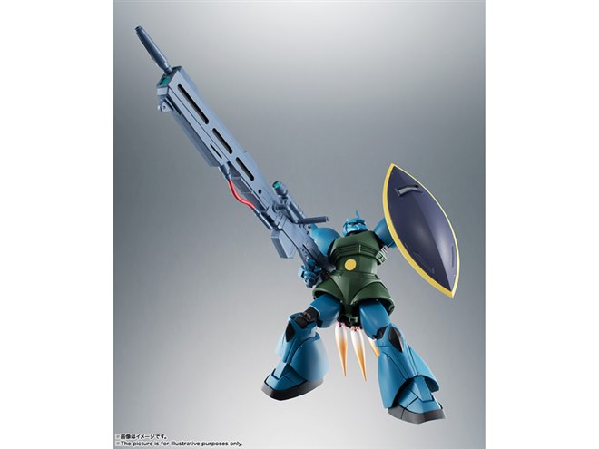 ガトー専用ゲルググがROBOT魂でフィギュア化、試作型ビーム