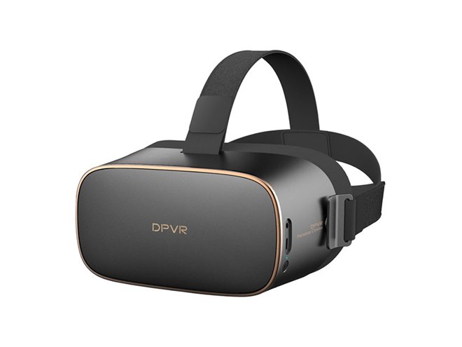 DPVR、映像鑑賞に特化したヘッドマウントディスプレイ「DPVR