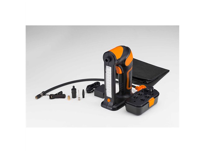 CCP、コードレス電動エアコンプレッサー「ギャラクシーエア