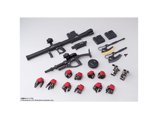 バンダイ、約180mmのダイキャスト製フィギュア「シャア専用ザクII