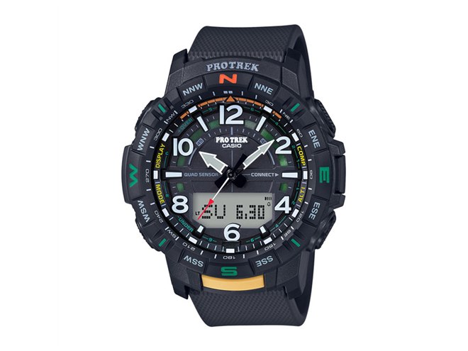 カシオ、“クワッドセンサー”とスマホリンク機能搭載の「PRO TREK