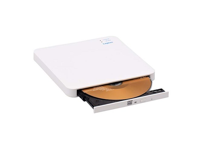 エレコム「5GHz WiFi CD録音ドライブ（LDR-PS5GWU3RWH）」 ロジテック