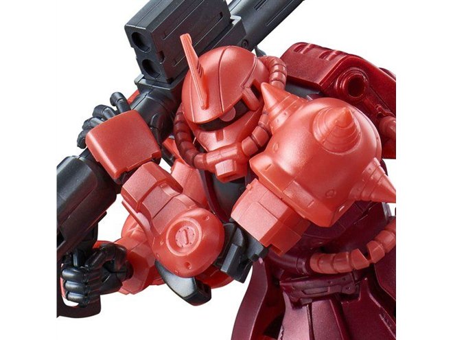 ガンダムベース限定「シャア専用ザクII」メタリック仕様、オンラインに
