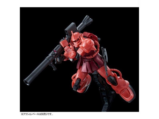 ガンダムベース限定「シャア専用ザクII」メタリック仕様、オンラインに