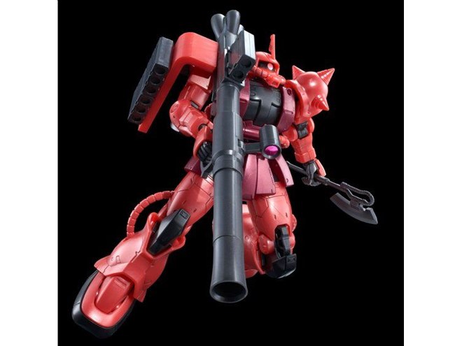 ガンダムベース限定「シャア専用ザクII」メタリック仕様、オンラインに