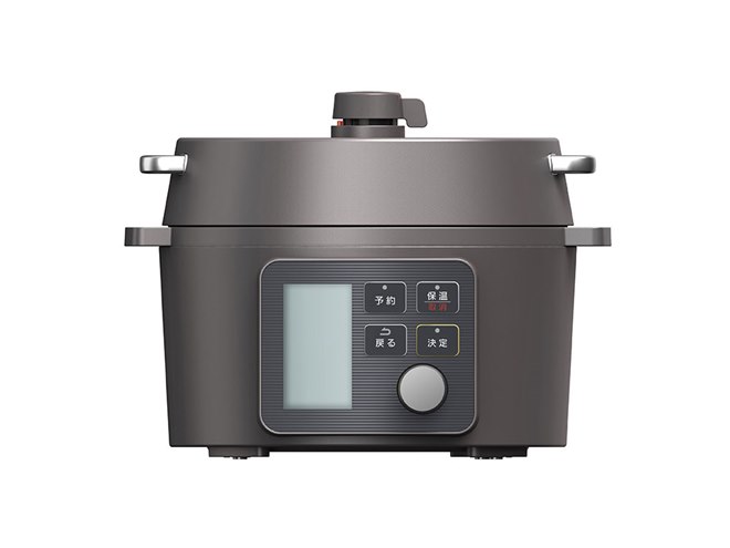 アイリスオーヤマ、65種類の自動メニューを搭載した「電気圧力鍋