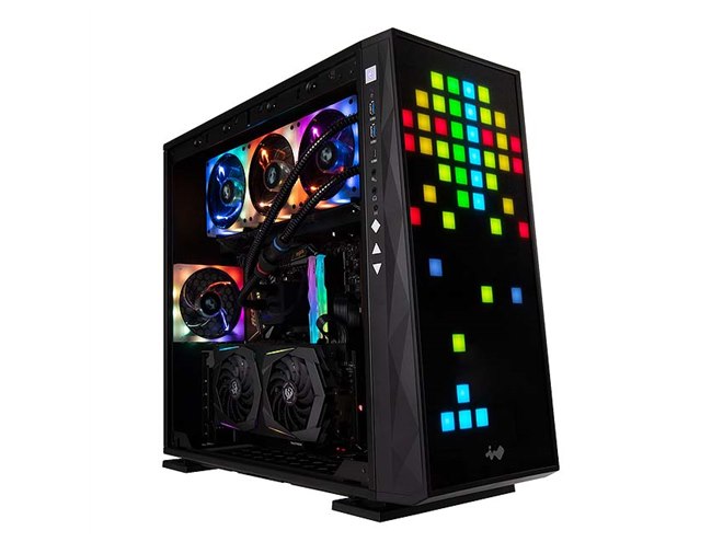 IN WIN、フロントに144個のRGB LEDを搭載したPCケース「309」 - 価格.com