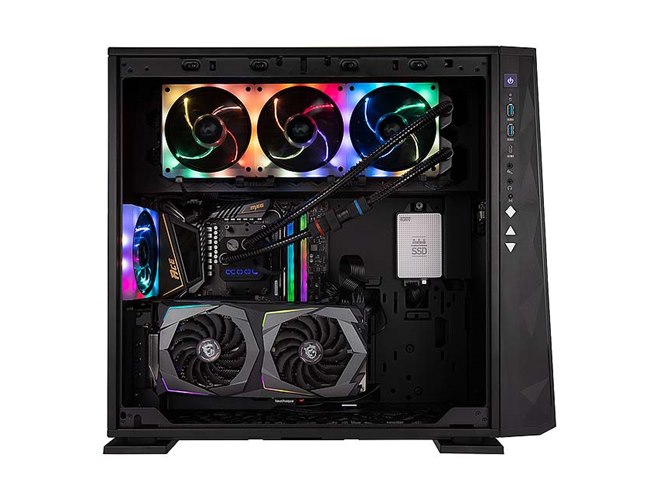 IN WIN、フロントに144個のRGB LEDを搭載したPCケース「309」 - 価格.com