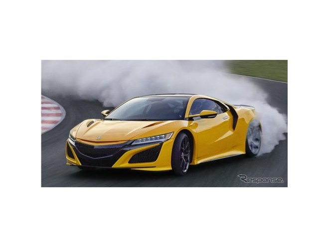 アキュラ NSX 2020年型に初代オマージュの新色イエロー 8月13日発表へ