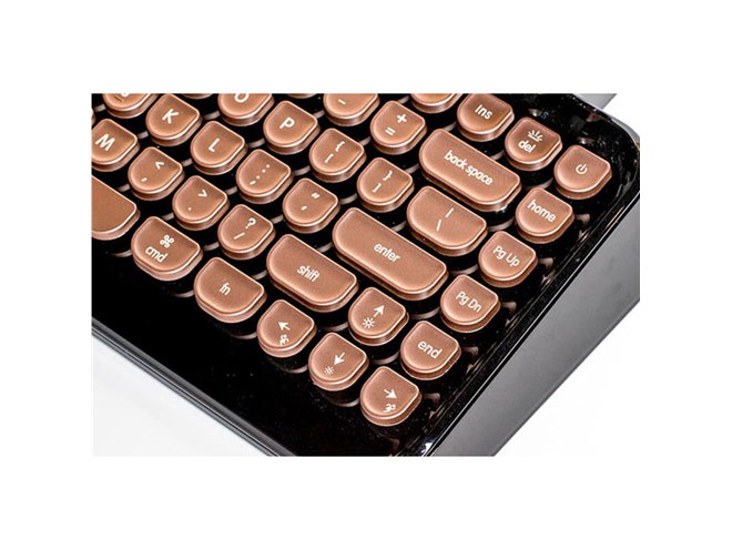 Vinpok、“タイプライター風レトロデザイン”のモバイルキーボード