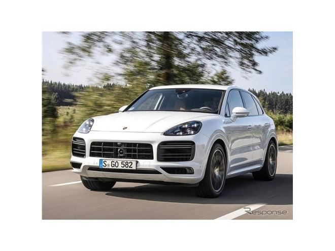 ポルシェ カイエン 新型にPHV、シリーズ最強の680馬力…フランクフルト 