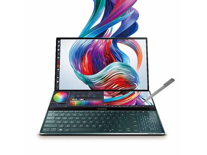 贈る結婚祝い ASUS、14型サブ液晶を搭載した15.6型有機ELノートPC「ZenBook その他ノートPC本体