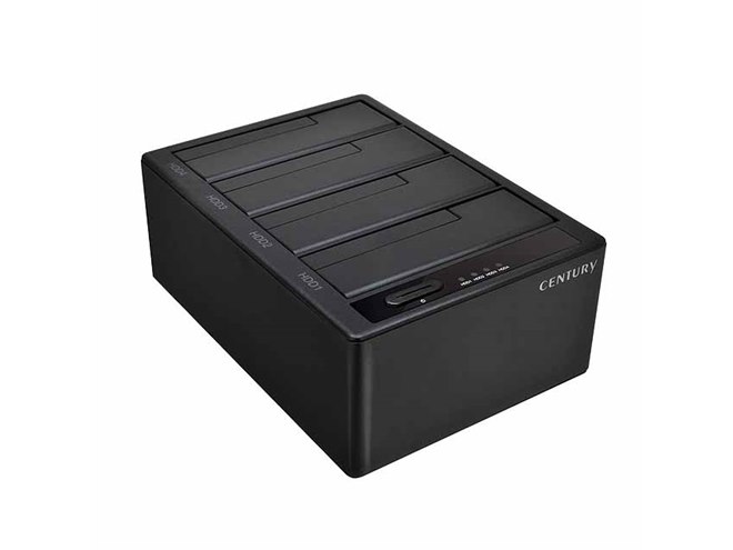 センチュリー、USB 3.1 Gen2 Type-Cを搭載した「裸族のお立ち台QUAD