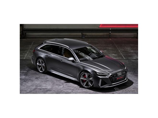 アウディ A6アバント 新型に最強の『RS6』、600馬力ツインターボ搭載