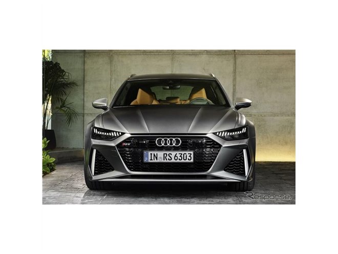 アウディ A6アバント 新型に最強の『RS6』、600馬力ツインターボ搭載